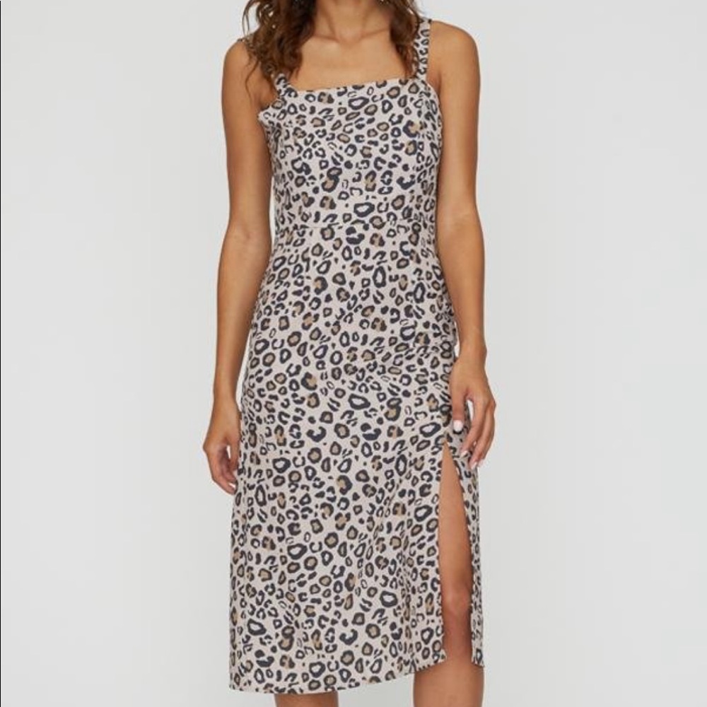 Sanctuary Georgina Cheetah Print Sundress